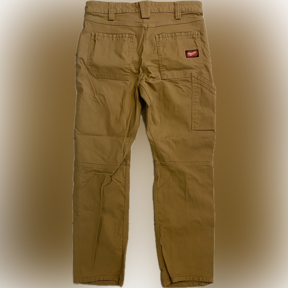 Milwaukee work pants, color khaki, size 32x30 - Picture 2 of 3